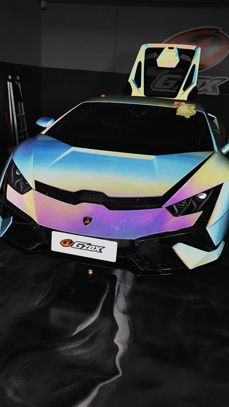 G’ZOX Adelaide Instagram 原帖中的 Lamborghini Huracán