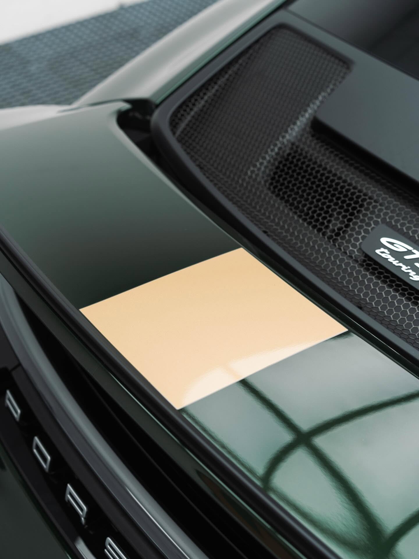Porsche rear bodywork and gold stripe from the G’ZOX Adelaide portfolio